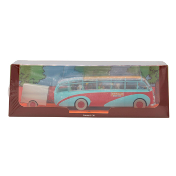 Tim und Struppi Swissair Bus Modellauto 1:43 | Tintin Cars